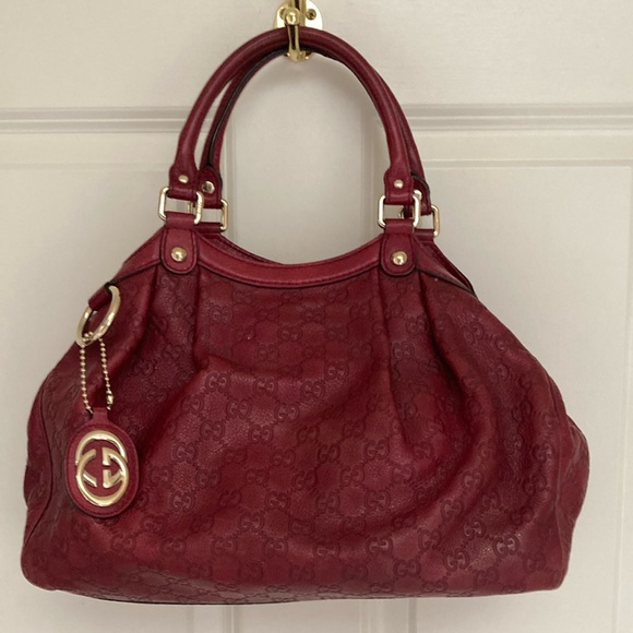 Gucci Red Women's Bag - Picture 1 of 9